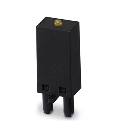 Phoenix Contact Plug-in module; for mounting on PR1 and PR2; with varistor and Yellow LED; Input voltage: 12 - 24VAC/DC ±  20%